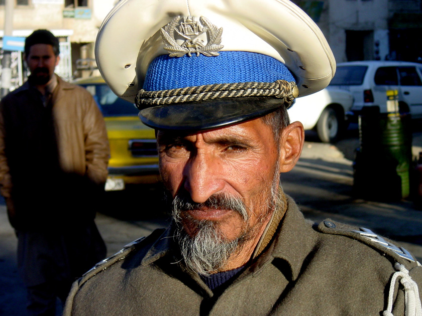 KABUL TRAFFIC COP